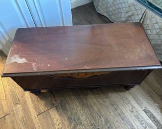 Cedar Chest as found