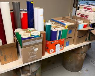 Large variety of printing rolls.