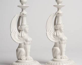 Sphynx Candlestick Holders