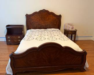 Broyhill Furniture 100th Anniversary Collection-Queen Head/Footboard and Night Stand-Excellent Condition
