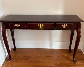 Console Table with Queen Anne Legs