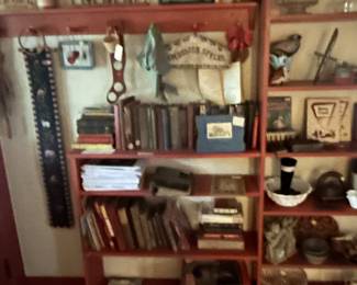 Shelves full of treasures!