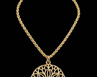 Filigree Gold Necklace - This is just a very small sampling of the jewelry we have for Sale!