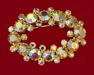 Gorgeous multi-faceted stone brooch - This is just a very small sampling of the jewelry we have for Sale!