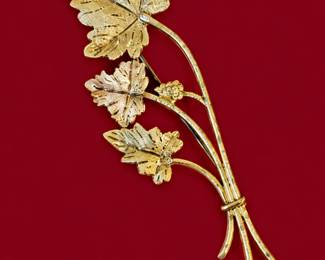 Gold brooches. This is just a very small sampling of the jewelry we have for Sale!