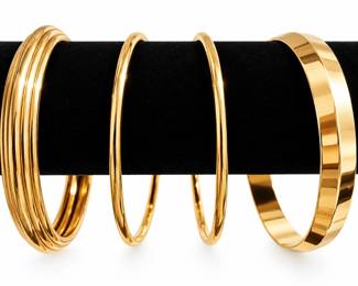Luxurious Gold Bangles