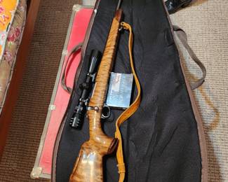 Sako 257 hunting rifle with custom stock