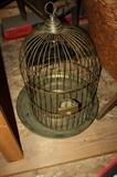 BRASS BIRD CAGE