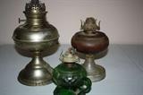 VINTAGE OIL LAMPS