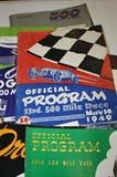 MORE VINTAGE INDY 500 PROGRAMS