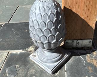 Garden finials