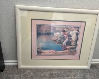 Framed artwork