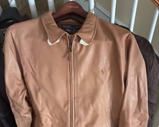 Leather Polo Jackets
