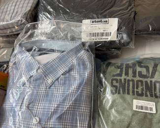 New in packages golf shirts