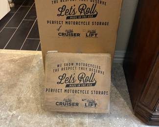 New Motorcycle Lifts in Box
