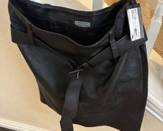 Prada Napa leather skirt. Napa Mosa
