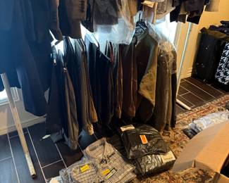 Mostly New Mens clothing