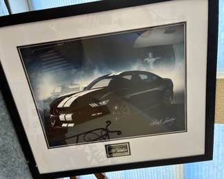 Shelby GT350 Framed Pic!