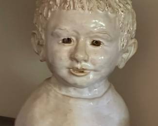 Handmade one of a kind bust