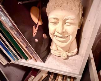 Handmade one of a kind bust