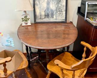 Small drop table