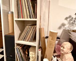 Collection of vintage records