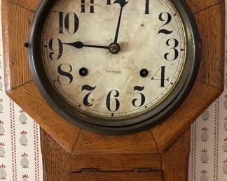 Seth Thomas schoolhouse clock