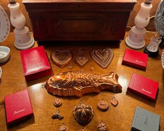 Vtg. Copper molds