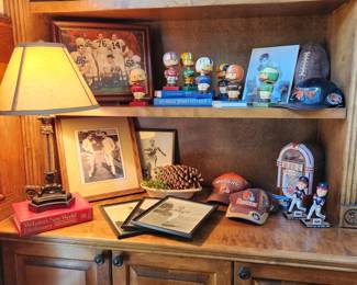 Vintage sport memorabilia