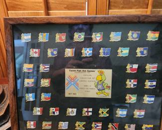 X Pan American Games pin collector set, Series III