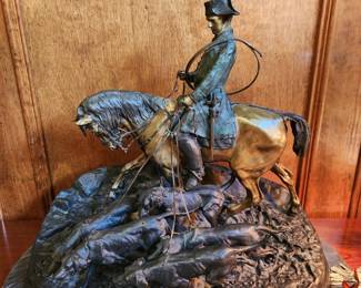 P.J. Mene "The Hunt Scene" bronze