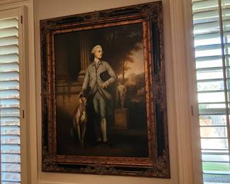 Oil on canvas "Sir Richard Peers Symons"