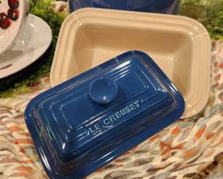 Le Creuset covered dish