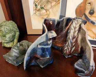 Original pottery sculpture
