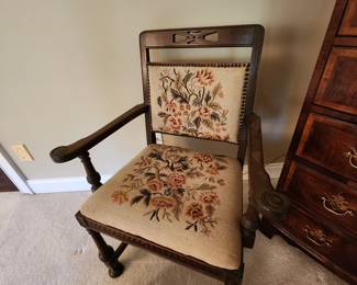 Needlepoint chair
