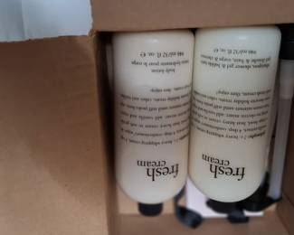 beauty products new in the box