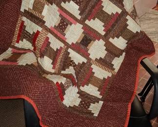 courthouse stairs baby crib quilt