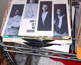 collection of vintage 45's