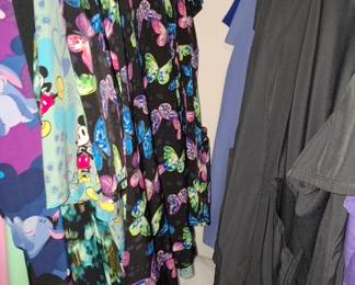 medical tops, other ladies clothes, large