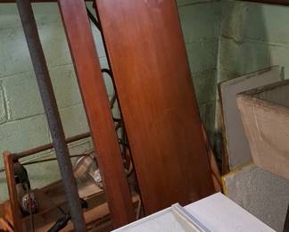 brass bed, maple bed,