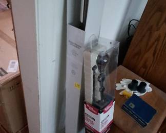 drapery rods new in the boxes