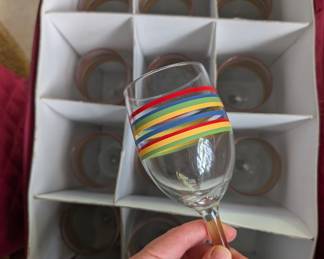 VTG Libbey fiestaware set of 12