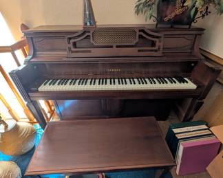 Upright Yamaha, made in Germany