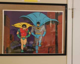 ORIGINAL BATMAN 1966 TV SERIES OPENING CREDITS ANIMATION POSTERS