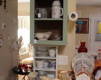 LONGABERGER, PADEN CITY, RAE DUNN, BLUE WILLOW