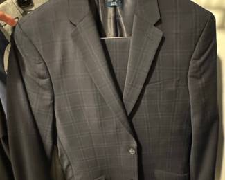 Perry Ellis Slim Fit Stretch Suit, Size 36R