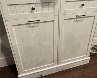 Double Tilt-Out Trash Cabinet