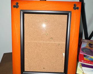 Disney Parks Mickey Mouse Wood Frame