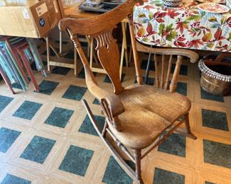 Antique rocking chair