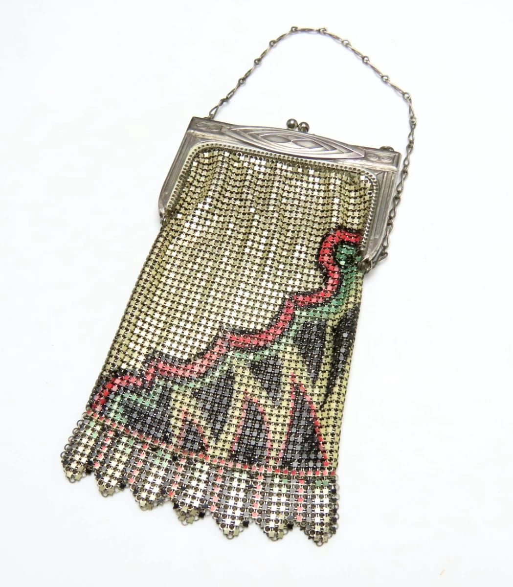 Stunning Art Deco Whiting & Davis Mesh Purse